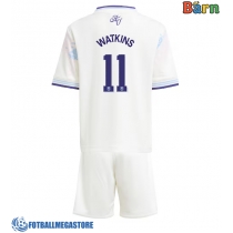 Fotballdrakt Barn Aston Villa Ollie Watkins #11 Tredjedraktsett 2025-26 Kortermet (+ Korte bukser)